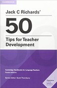 تصویر دانلود کتاب Jack C Richards' 50 Tips for Teacher Development Kindle eBook: Cambridge Handbooks for Language Teachers - Epub + Converted pdf 