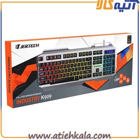 تصویر کیبورد گیمینگ RGB جرتک JERTECH K909 
