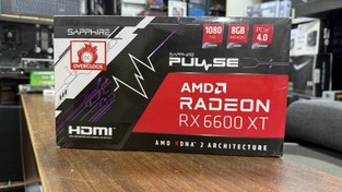 تصویر کارت گرافیک سافایر مدل PULSE RX 6600 XT حافظه ۸ گیگابایت GDDR6 