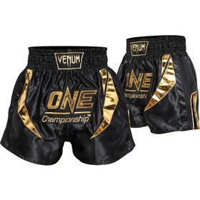 تصویر شورت کیک بوکس ونوم short boxing venum one 