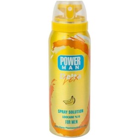 تصویر اسپری تاخیری پاور من دلتازکس موزی 65 میل Power man DeltaZex Banana delayed spray 65ml