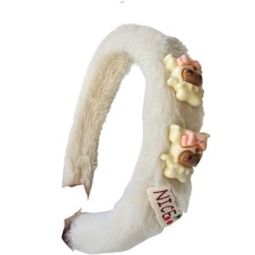 تصویر تل پولیشی کرم روشن با پیکسل کورومی دخترانه 