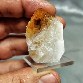 تصویر سنگ راف مدل سیترین 15 گرمی 