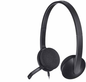 تصویر هدفون لاجیتک مدل H340 Logitech H340 Headphone