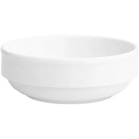 تصویر پیاله چینی زرین سفید (سایز 13) Zarin Iran Hotel-49 White 1 Piece Porcelain bowl 13