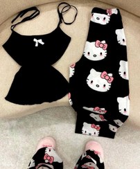 تصویر شلوار پیژامه دخترانه هلوکیتی کد 1934305 