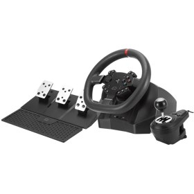 تصویر فرمان و پدال بازی تسکو مدل TGW 195 TSCO TGW 195 Racing Wheel and Pedal