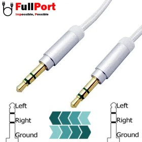 تصویر کابل صدا 1 به 1 فرانت مدل FN-ACBW10 طول 1 متر FARANET FN-ACBW10 Cable Sound 1-1 Cable 1M