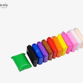 تصویر خمیر کلی 12 رنگ بزرگ 