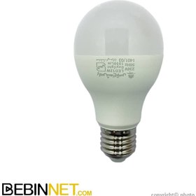 تصویر لامپ ال ای دی حبابی 12 وات E27 پارس شعاع توس Bubble LED lamp 12 watt E27 Pars Shua Tos