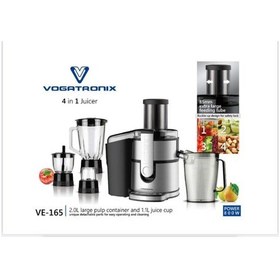 تصویر آبمیوه گیری وگاتی مدل VE165 ۴ کاره 