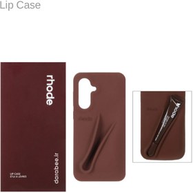 تصویر قاب سیلیکونی پاک کنی اورجینال رود | rhode با ست لیپ گلاس برای سامسونگ Samsung Galaxy A16 