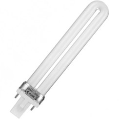 تصویر لامپ لاک خشک کن ۹ وات مدل UV-9W ۳۶۵nm 