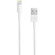 تصویر کابل تبدیل USB به Lightning اپل طول 1 متر Apple USB To Lightning Cable