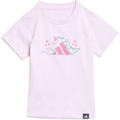 تصویر تی‌شرت آموزشی صورتی برند آدیراپتور برای نوزاد ۰-۳ ماه برند Adidas Adiraptor Graphic T-Shirt Infant