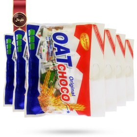 تصویر 6 بسته شکلات غلات اوت چوکو Oat choco مدل Ace Sabaah وزن 400 گرمی 