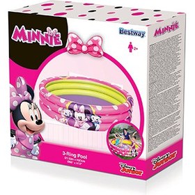 تصویر استخر بادی کودک طرح میکی موس کوچک کد bestway 91069