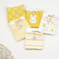 تصویر پک ۱۲ عددی شورت نخی زنانه برند لعیا 