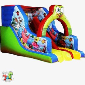 تصویر سرسره بادی باب اسفنجی برای کودک و نوجوان 