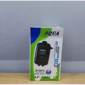 تصویر پمپ هوای آکواریوم ap9805 دو لول، ولوم دار aqua Air pump AP9805 AQUA