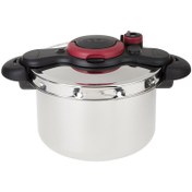 تصویر زودپز تفال 7.5 لیتر P4624866 _ Minut Easy Tefal P4624831 Clipso Minut Easy Pressure Cooker 7.5L