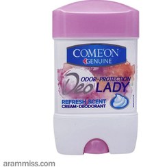 تصویر دئودورانت ژلی زنانه کامان Refresh Scent 