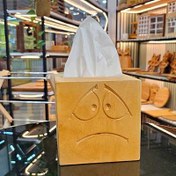 تصویر جای دستمال کاغذی رولی مدل استیکر 