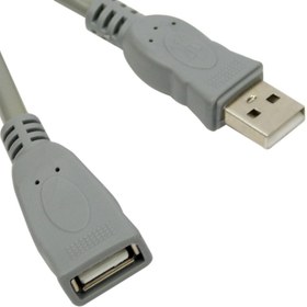 تصویر کابل افزایش طول Orange USB 1.5m Orange USB 1.5m Male to USB Female Cable