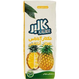 تصویر نکتار آناناس کالبر حجم 200 میلی لیتر Kalber Pineapple Nektar 200 ml