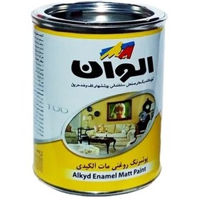 تصویر رنگ آلکیدی(روغنی) سفید مات الوان 4kg 