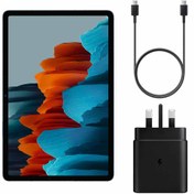 تصویر شارژر اصلی 45 وات سامسونگ Tab S7 پلمپ ساخت ویتنام سریال دار با قابلیت سوپرفست 2.0