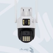 تصویر دوربین 2 لنز وای فای v380 (مدل WZ20) 4 مگاپیکسل 