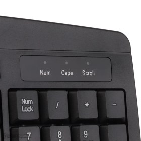 تصویر کیبورد لاجی کی مدل K113B Wired Keyboard Logikey K113B