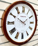 تصویر ساعت دیواری تورنتو کد ۴۰۶ رنگ بندی جور 