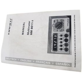 تصویر مولتی متر DIGITAL MULTI METER HAMEG HM-8011-3 