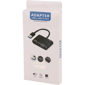 تصویر تبدیل Oscar USB3.0 To HDMI/VGA 