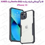 تصویر کریستال شیلد شفاف گوشی iPhone 13 مارک XUNDD سری Beatle iPhone 13 XUNDD Beatle Series Crystal Clear Case