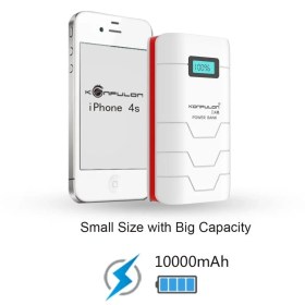 تصویر شارژر همراه کانفلون مدل CAPSULE باظرفیت 10000 میلی آمپرساعت KONFULONE CAPSULE PowerBank 10000 mAh