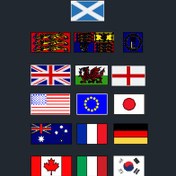 تصویر اتوکد پرچم کشورها dwg 