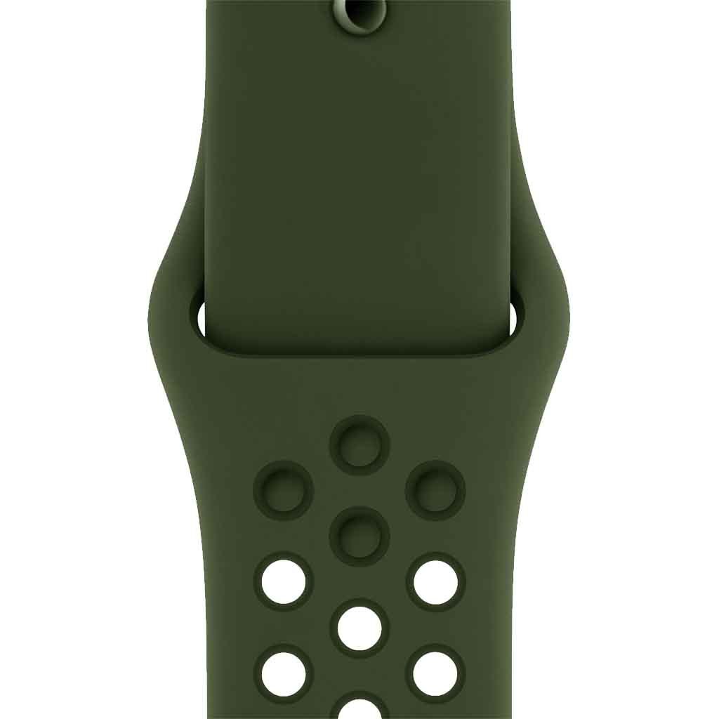 Olive green nike apple watch band sale