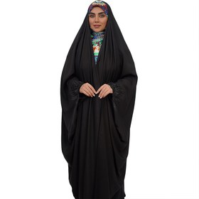 تصویر چادر عربی مدل گندم عمودی 