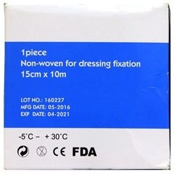 تصویر چسب حصیری 15cmx10m تی جی مد TG Med fixed Dressing Glue 15 cm x 10 m