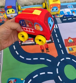 تصویر نی نی کار پارچه ای 