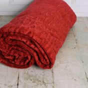 تصویر پتوی مسافرتی فایپکو تک نفره مدل magic طرح سنگ - قرمز 