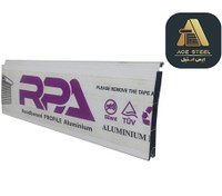 تصویر کرکره برقی : کرکره آلومینیوم 80 (ار پی ای / RPA)-سفید 