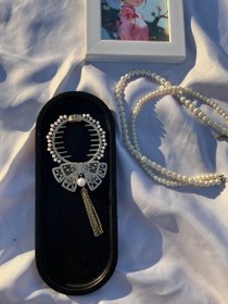 تصویر گیره گوجه ای پاپیونی 