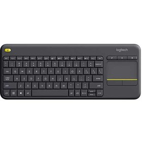 تصویر کیبورد بی سیم لاجیتک مدل K400 Plus ا Logitech K400 Plus Wireless Keyboard Logitech K400 Plus Wireless Keyboard