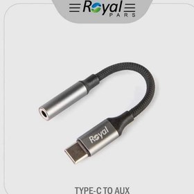 تصویر تبدیل Type-C به AUX برند Royal 