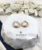 تصویر گوشواره نیم‌ دایره 