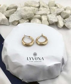 تصویر گوشواره نیم‌ دایره 